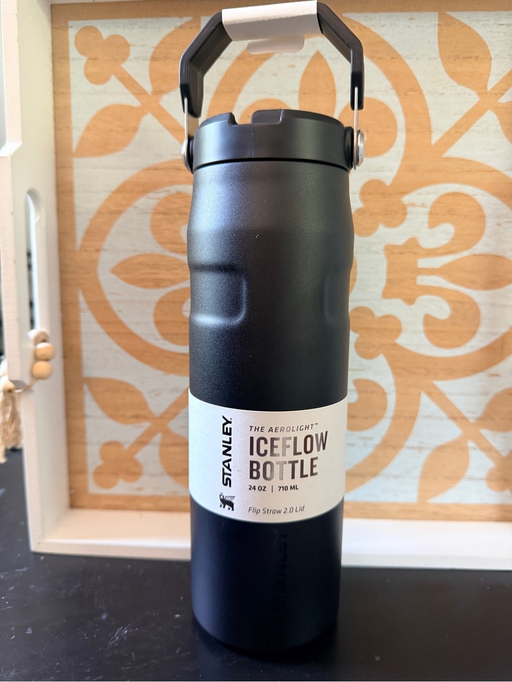 Stanley Aerolight IceFlow Bottle - Black 24 oz